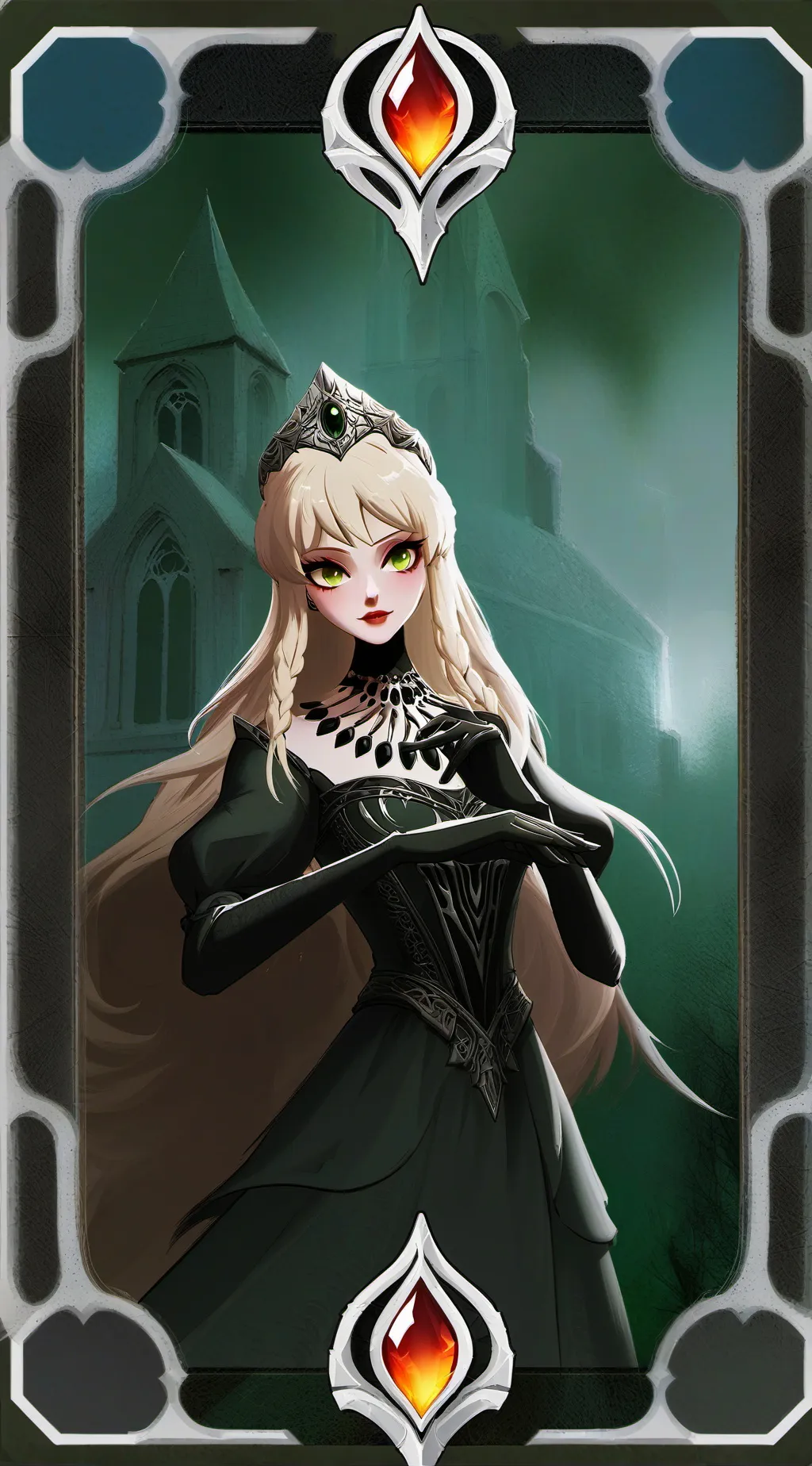 ai character: Miea background