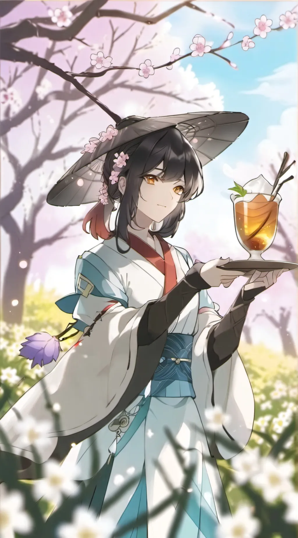 ai character: Requests background