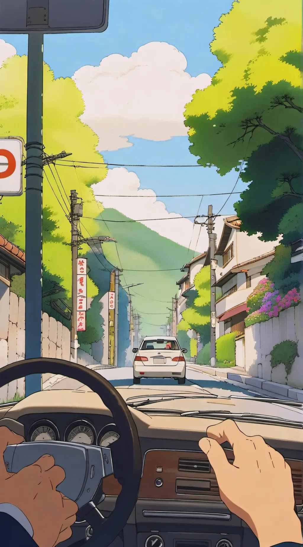 ai character: Field trip 😀 background