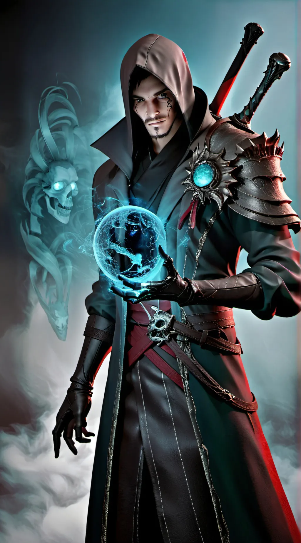 ai character: summoner background