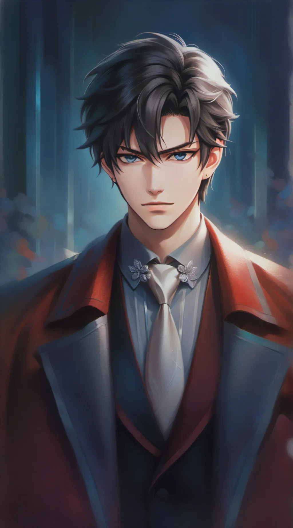 ai character: Rhys yamada background