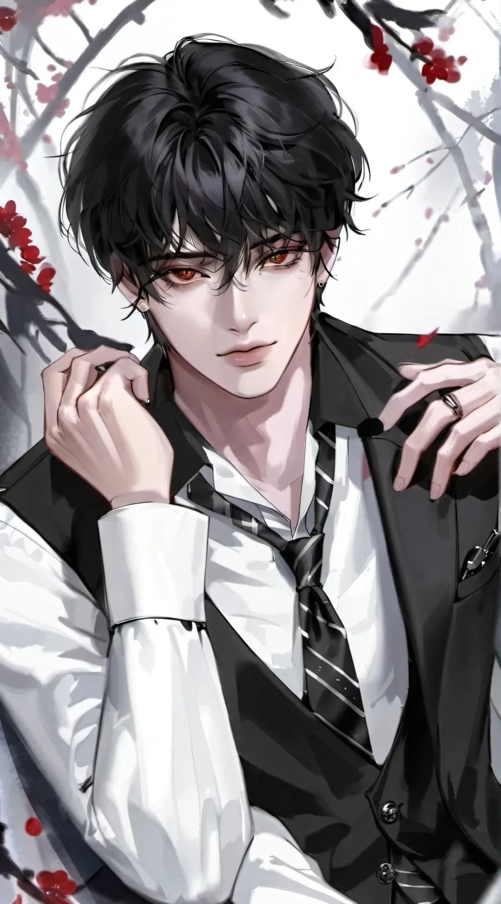 ai character: Leon background