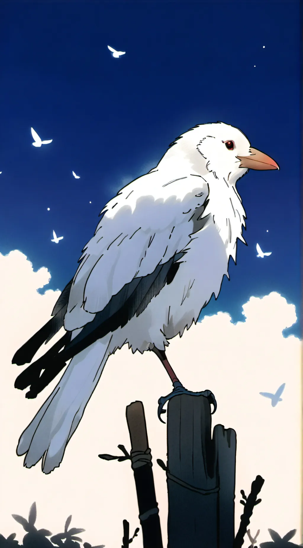 ai character: Prompt Crow background