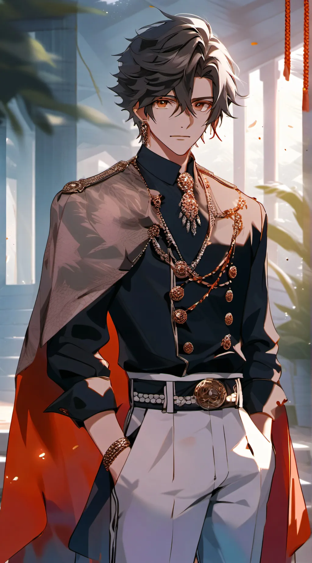 ai character: Hunter background