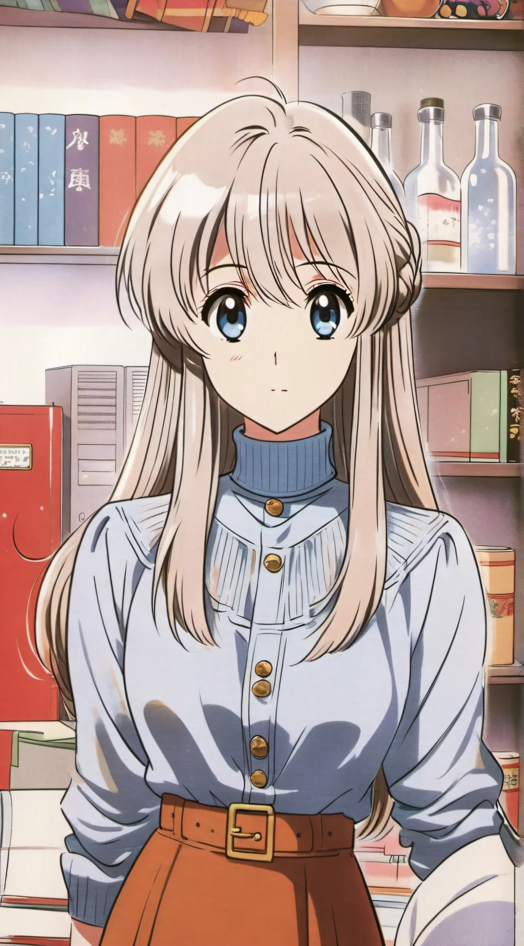 ai character: lily background