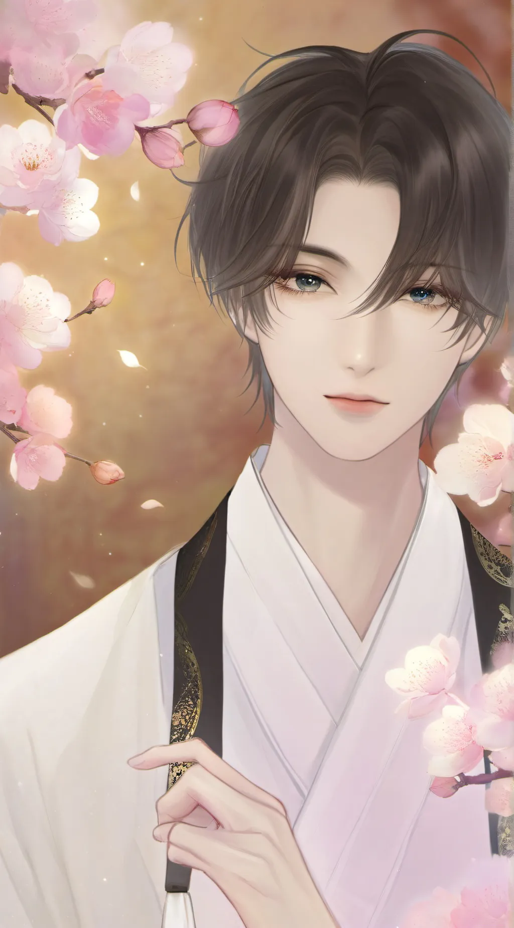 ai character: 悠真 background