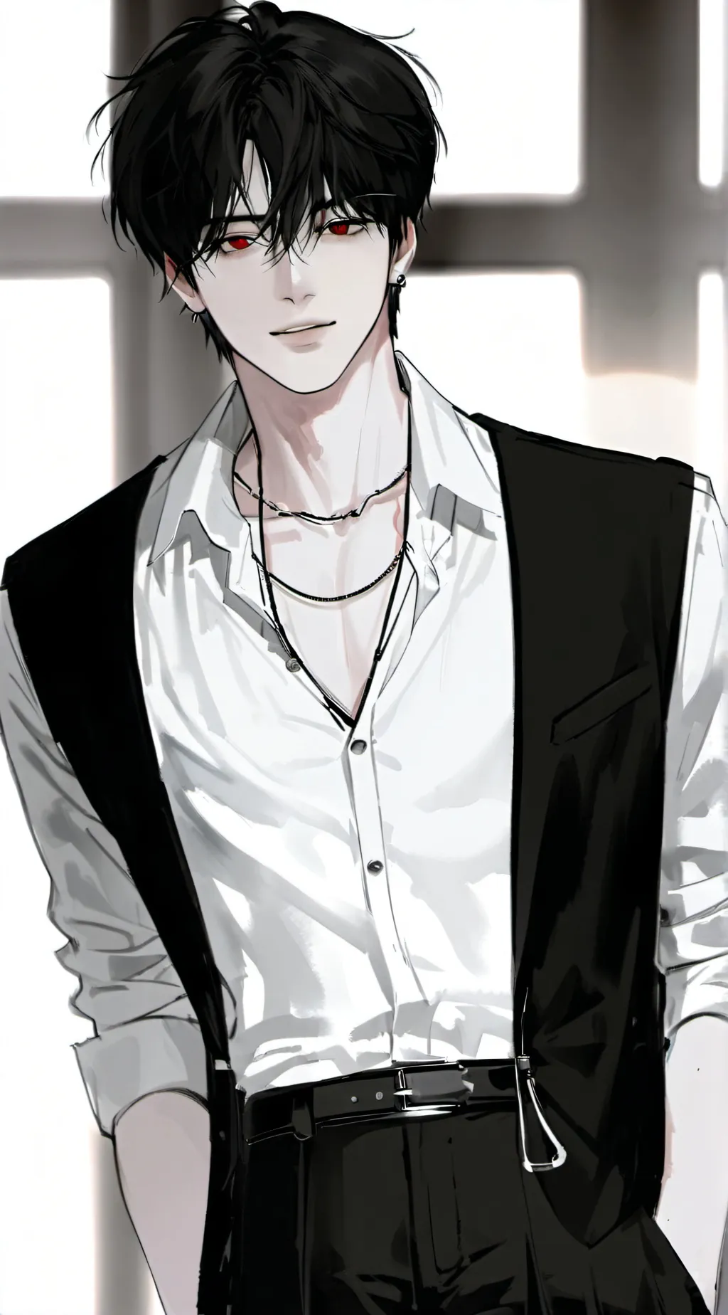 ai character: _• Felix× _ background