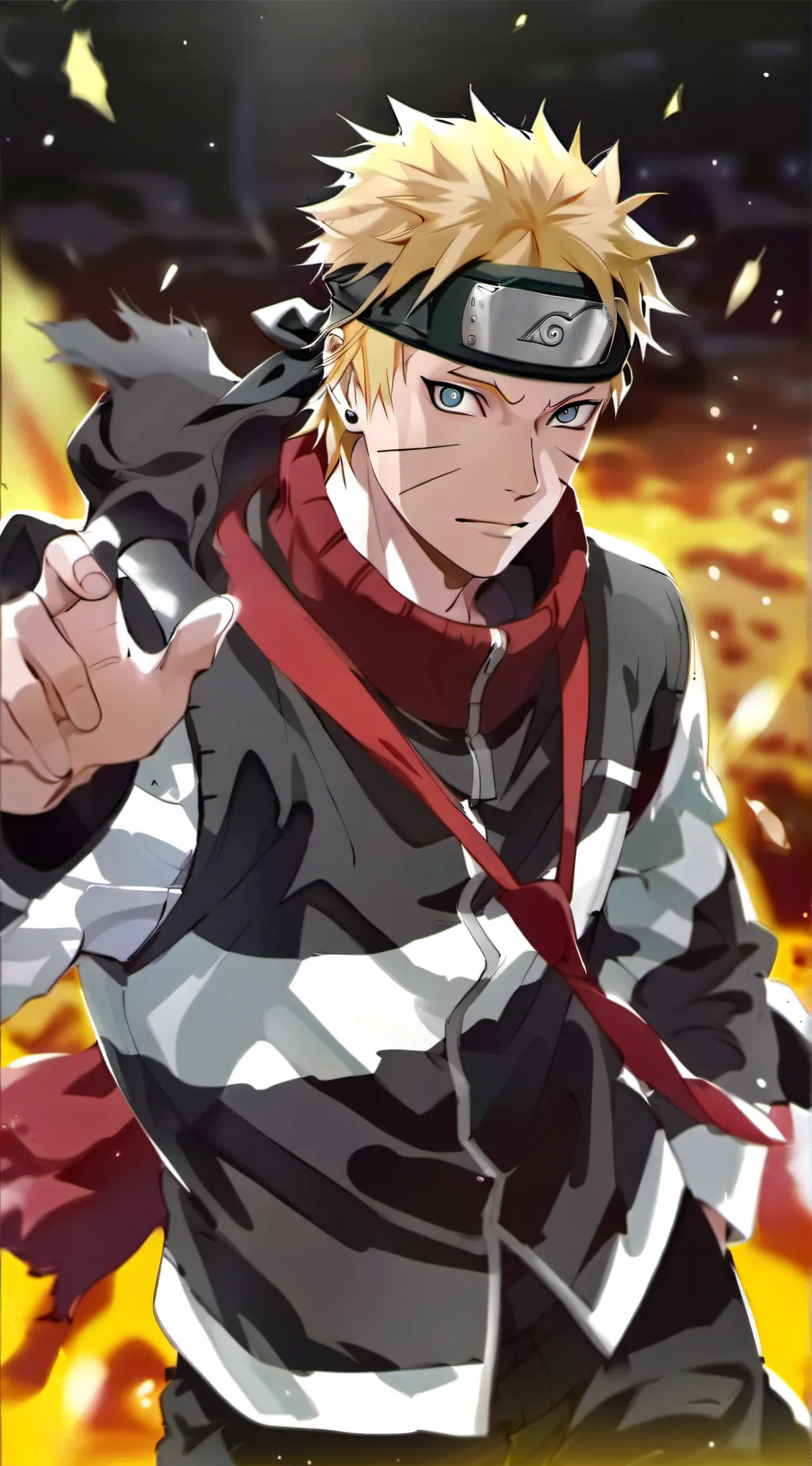 ai character: Naruto background