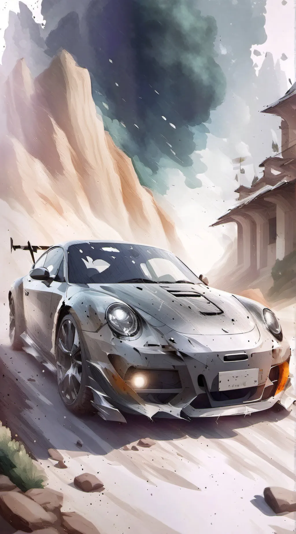 ai character: HH Roadtrip background