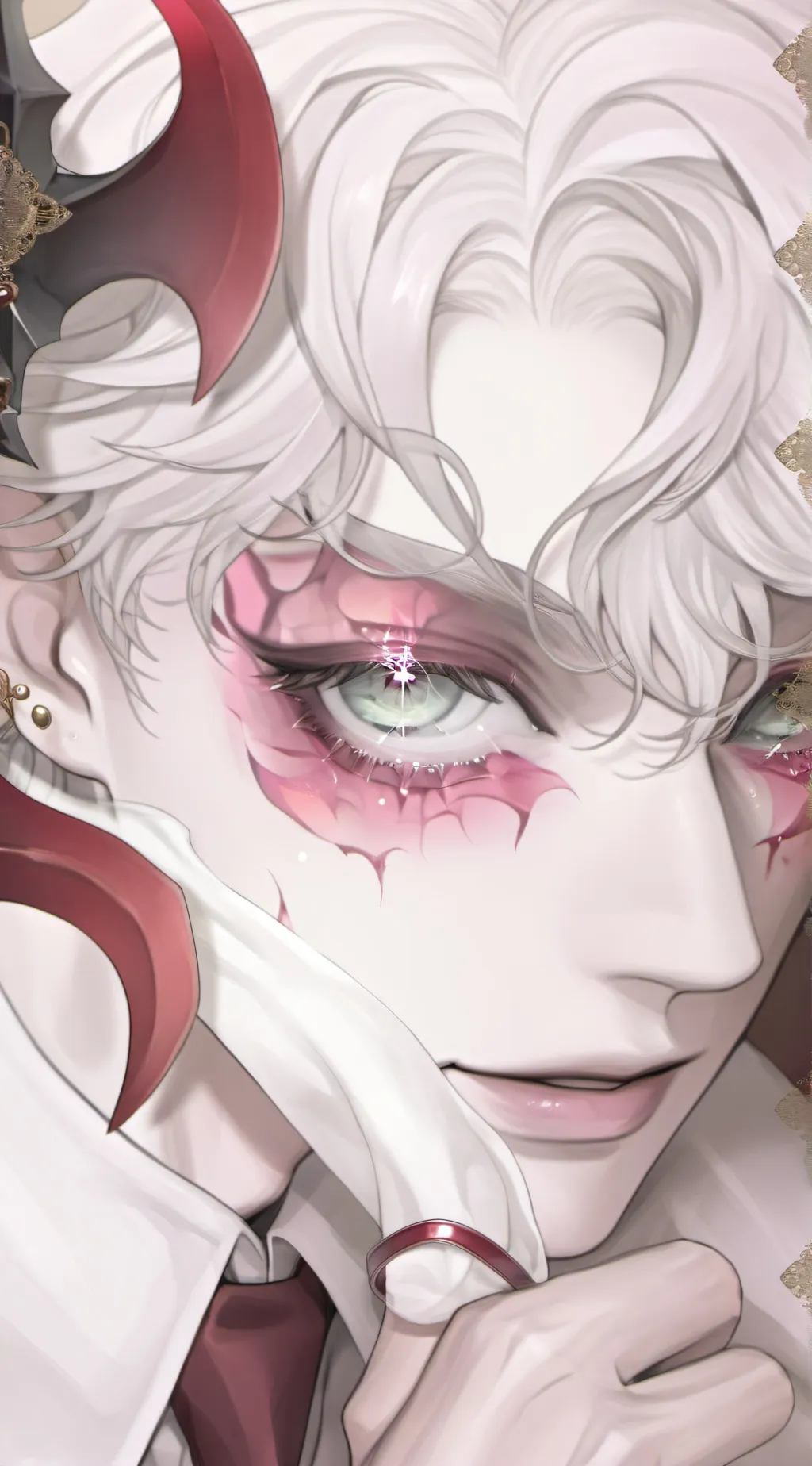 ai character: Lucas & Heparin  background