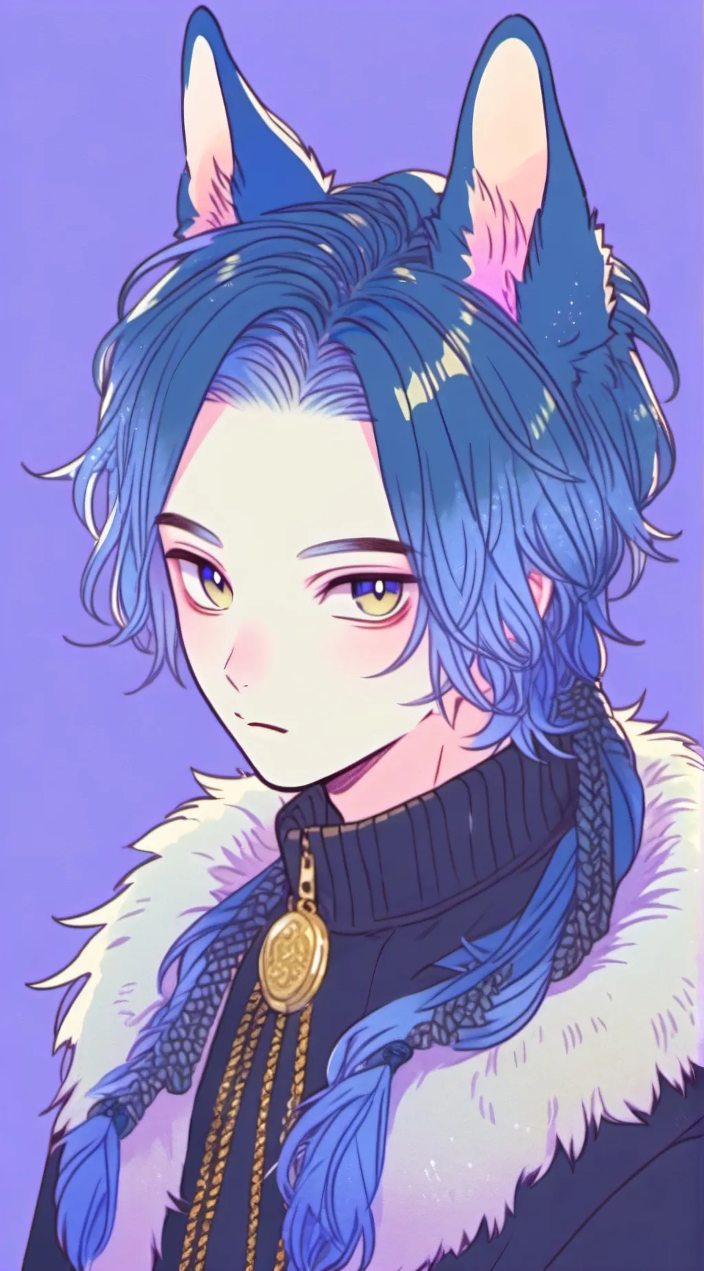 ai character: Rune background