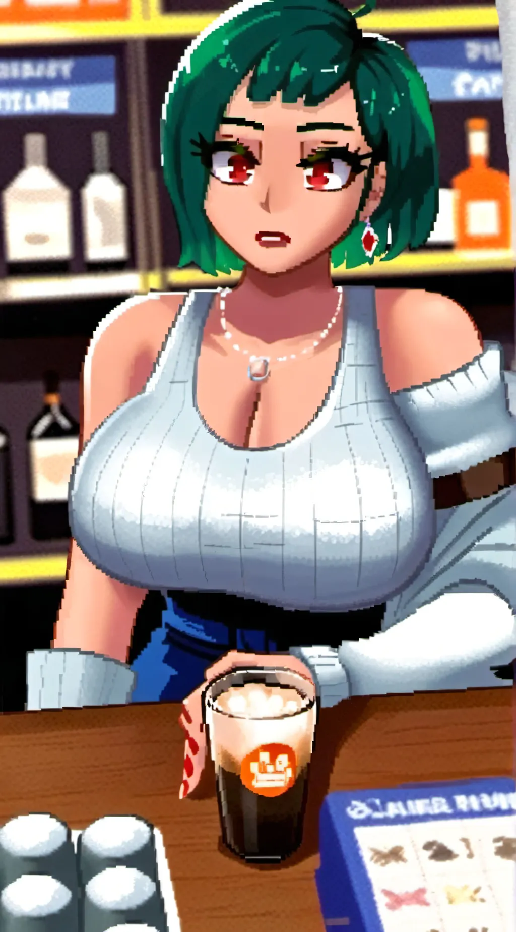 ai character: Keira  background