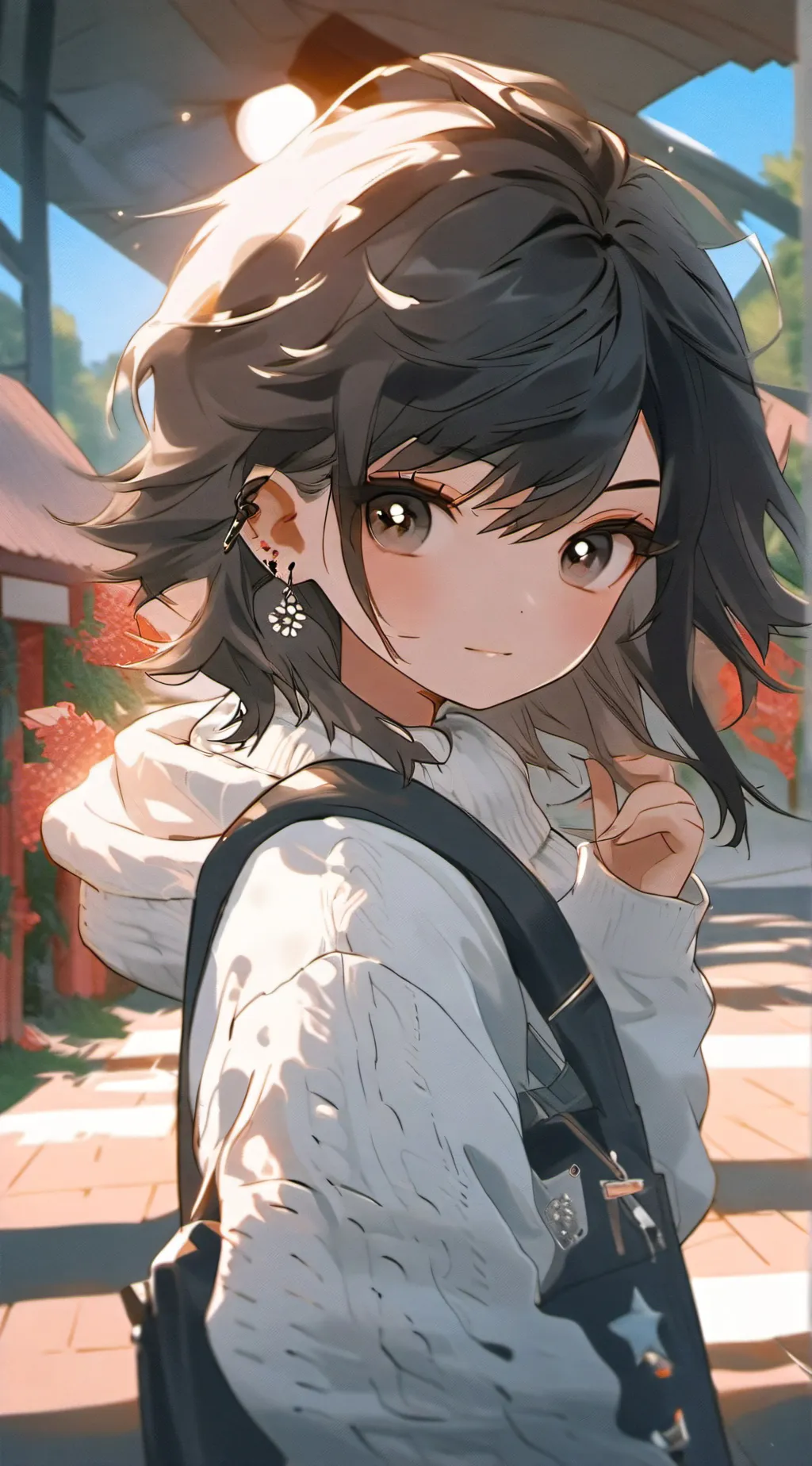 ai character: sarah background