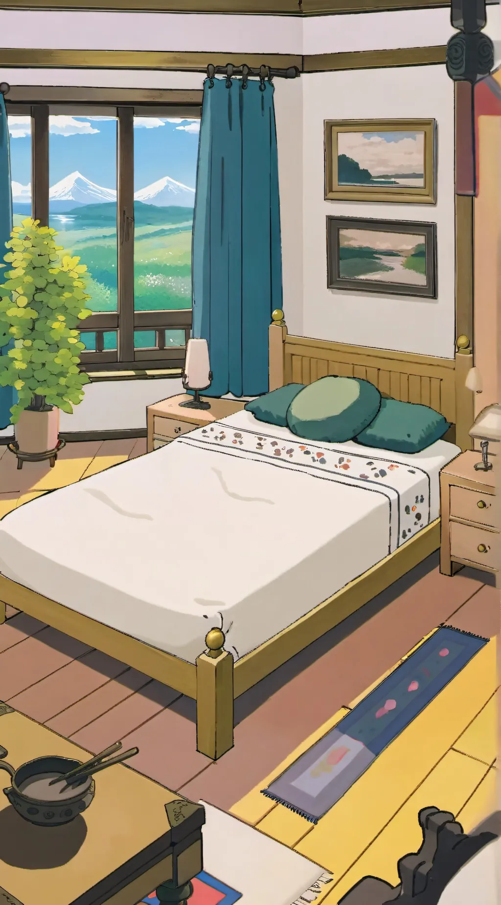 ai character: Your all alone background