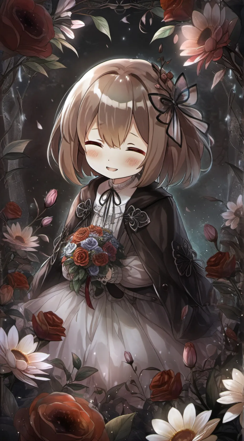 ai character: Darling meme background