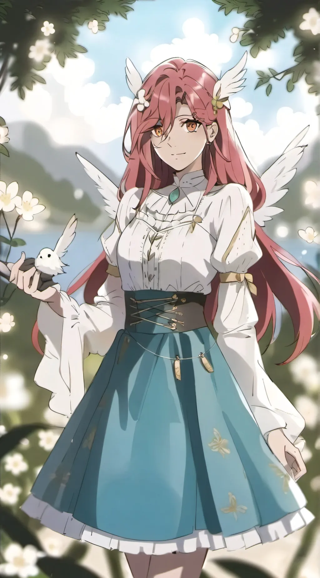 ai character: Nora~ background