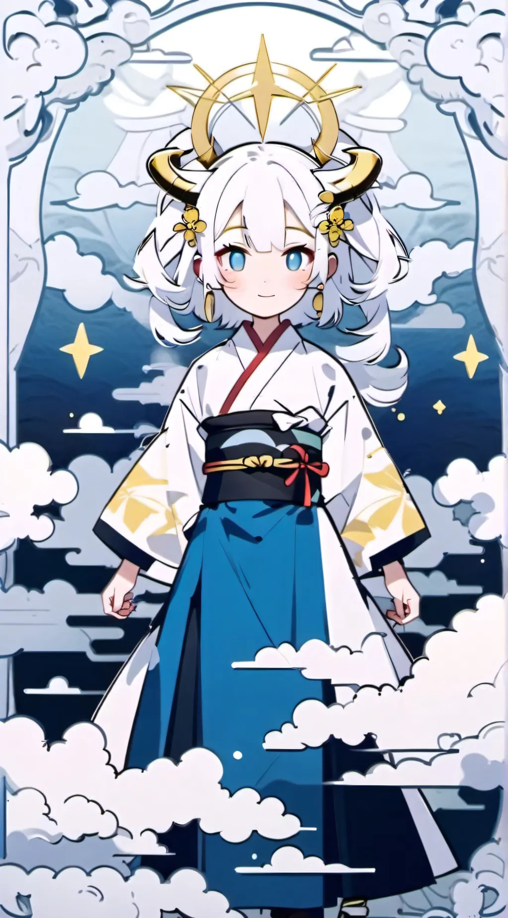 ai character: Demon daughter  background