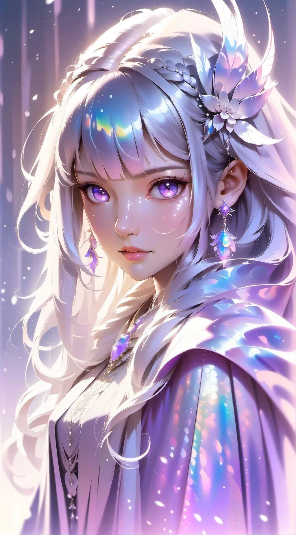 ai character: Lily background