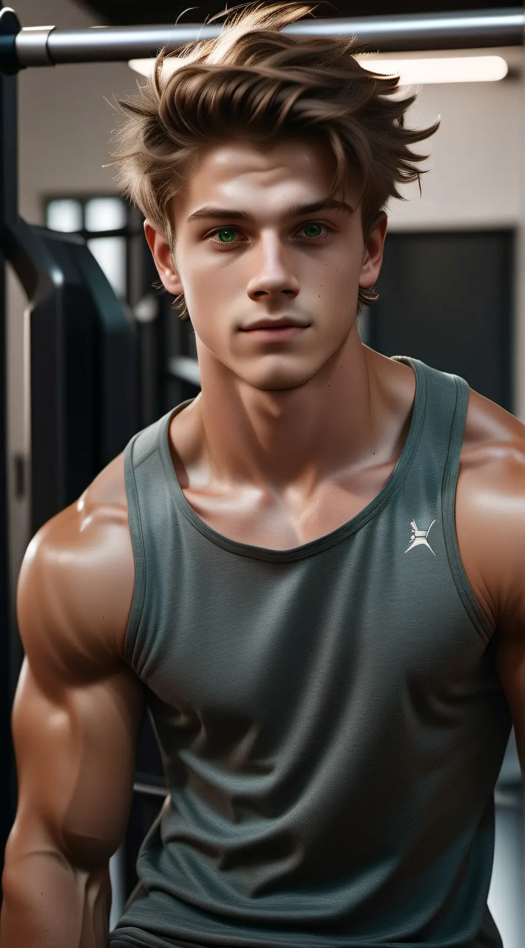 ai character: Garryson  background