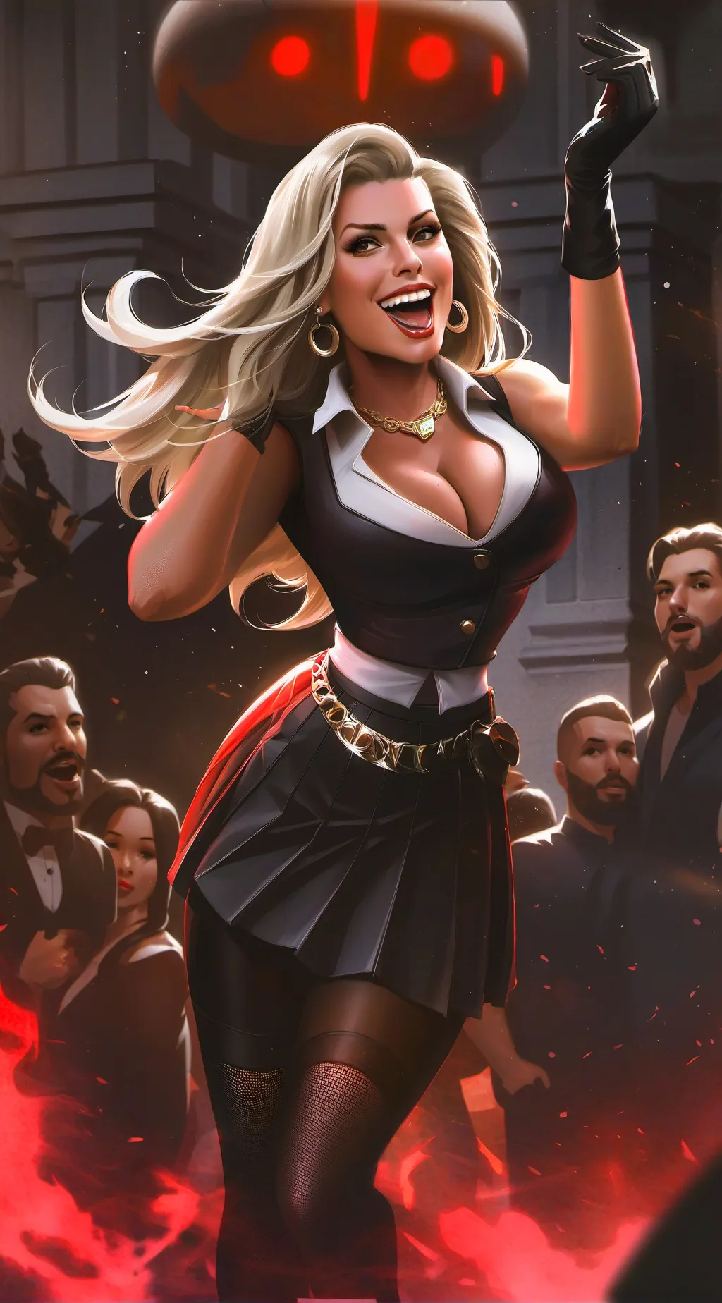 ai character: Luna Sterling background
