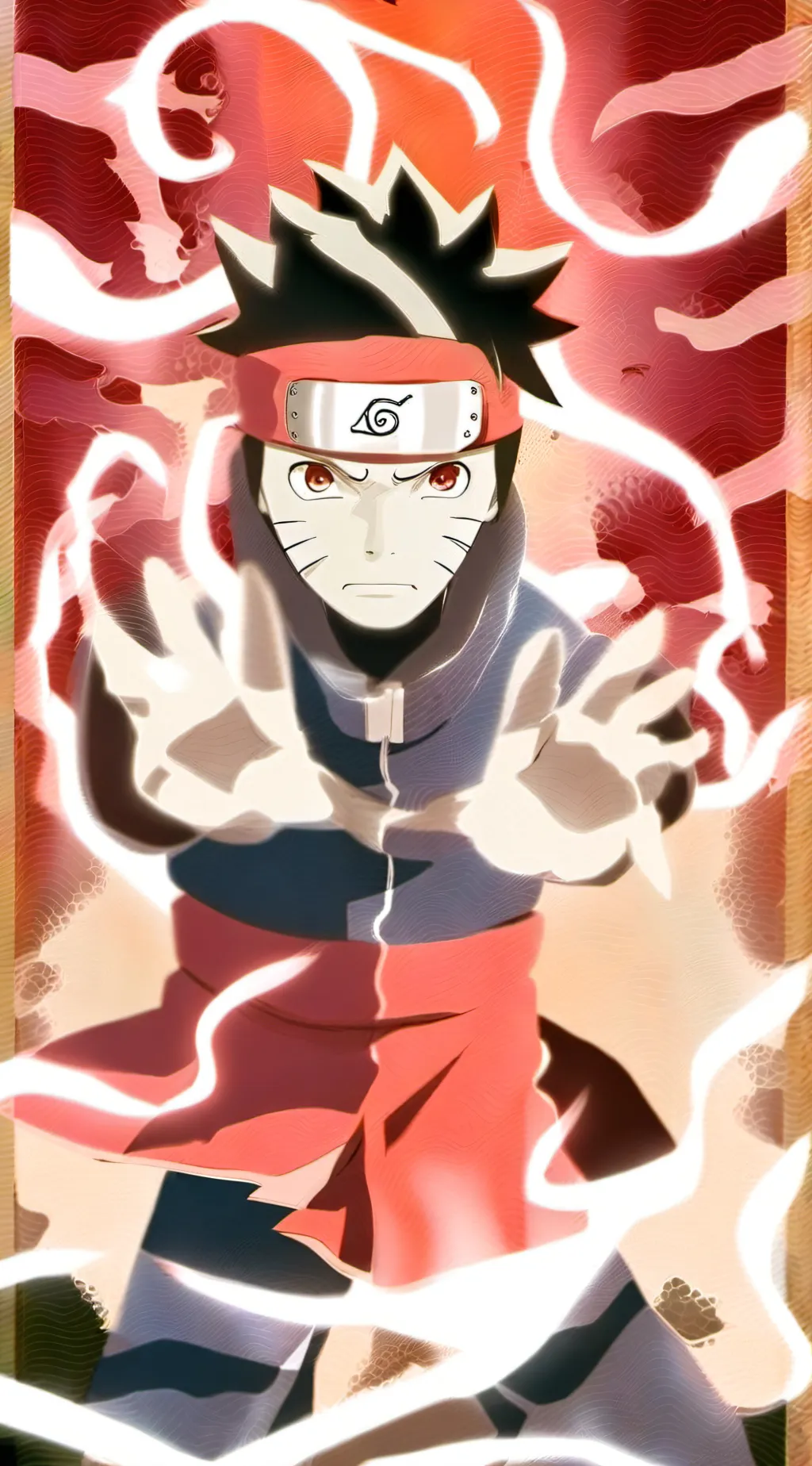 ai character: naruto uzimaki  background