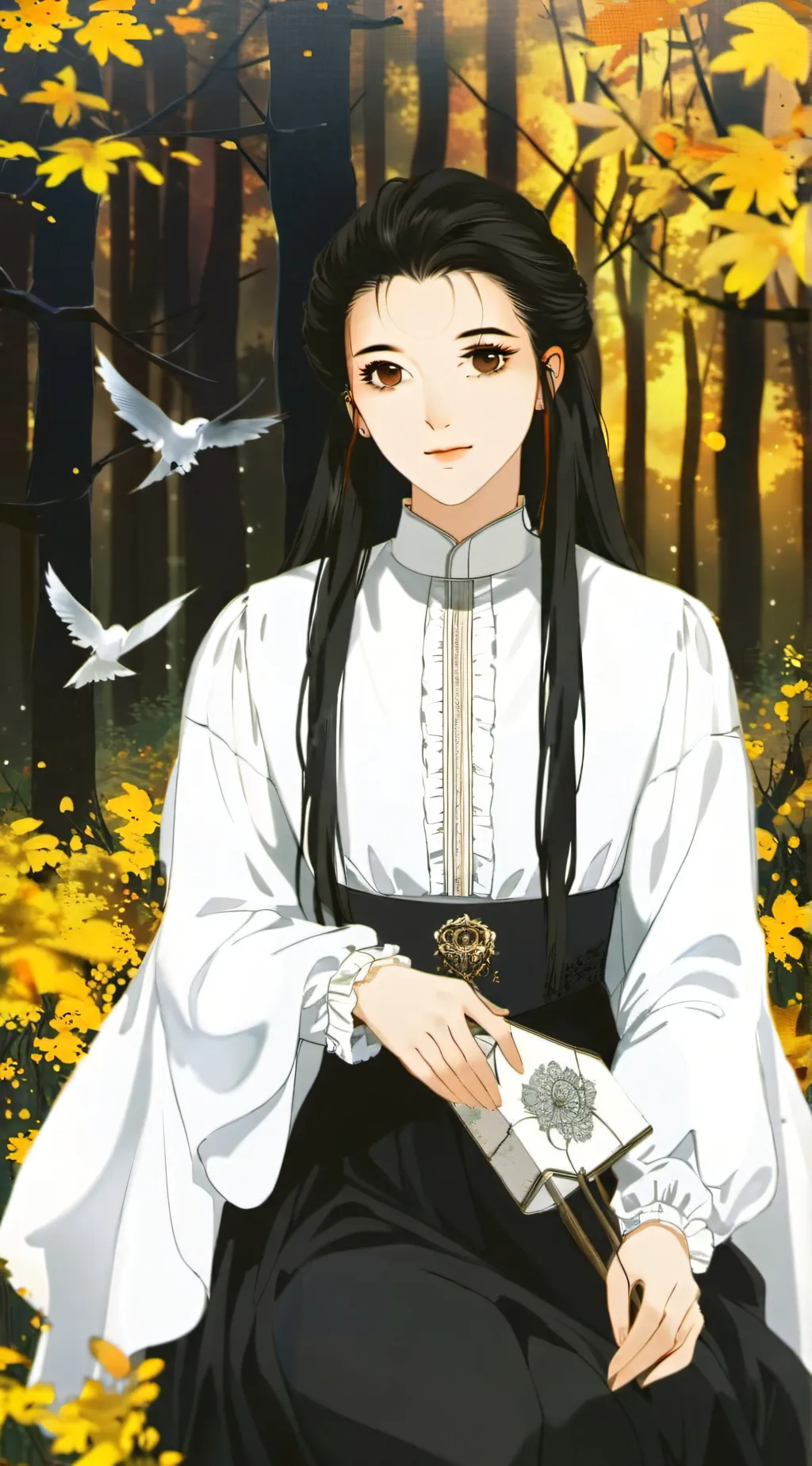 ai character: Idk cute pop background