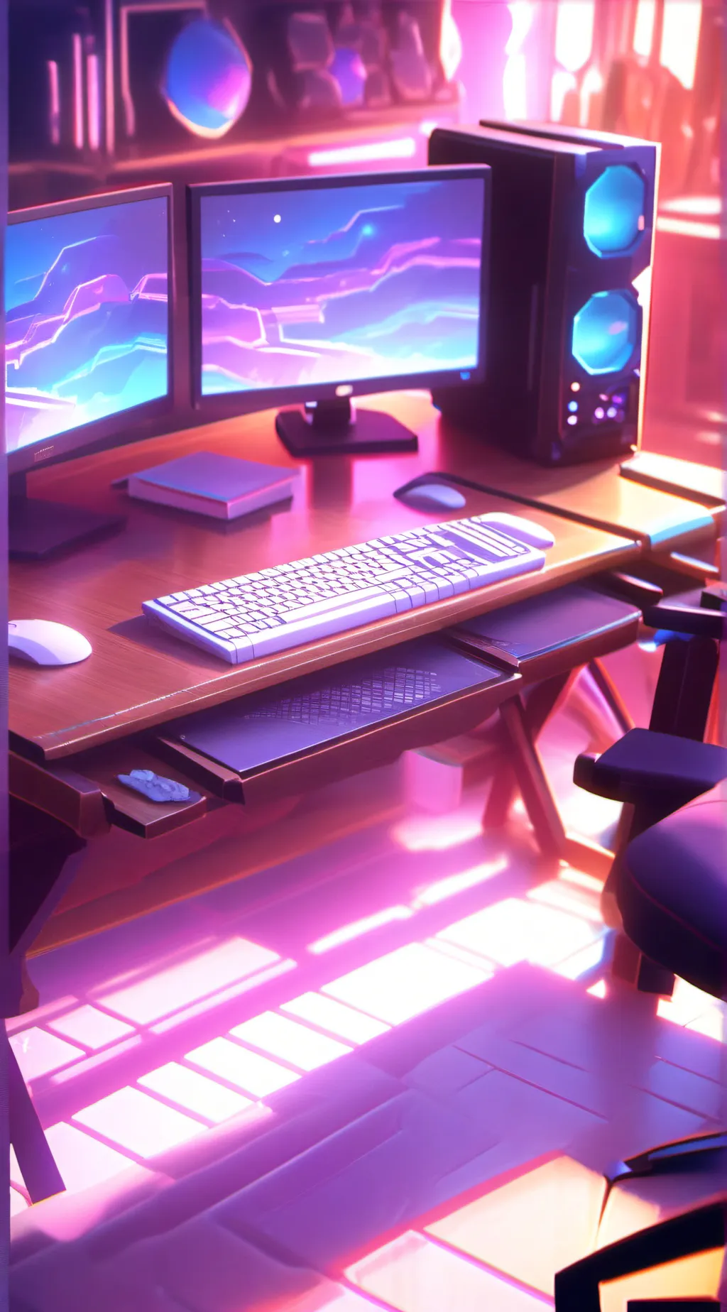 ai character: ico.exe background