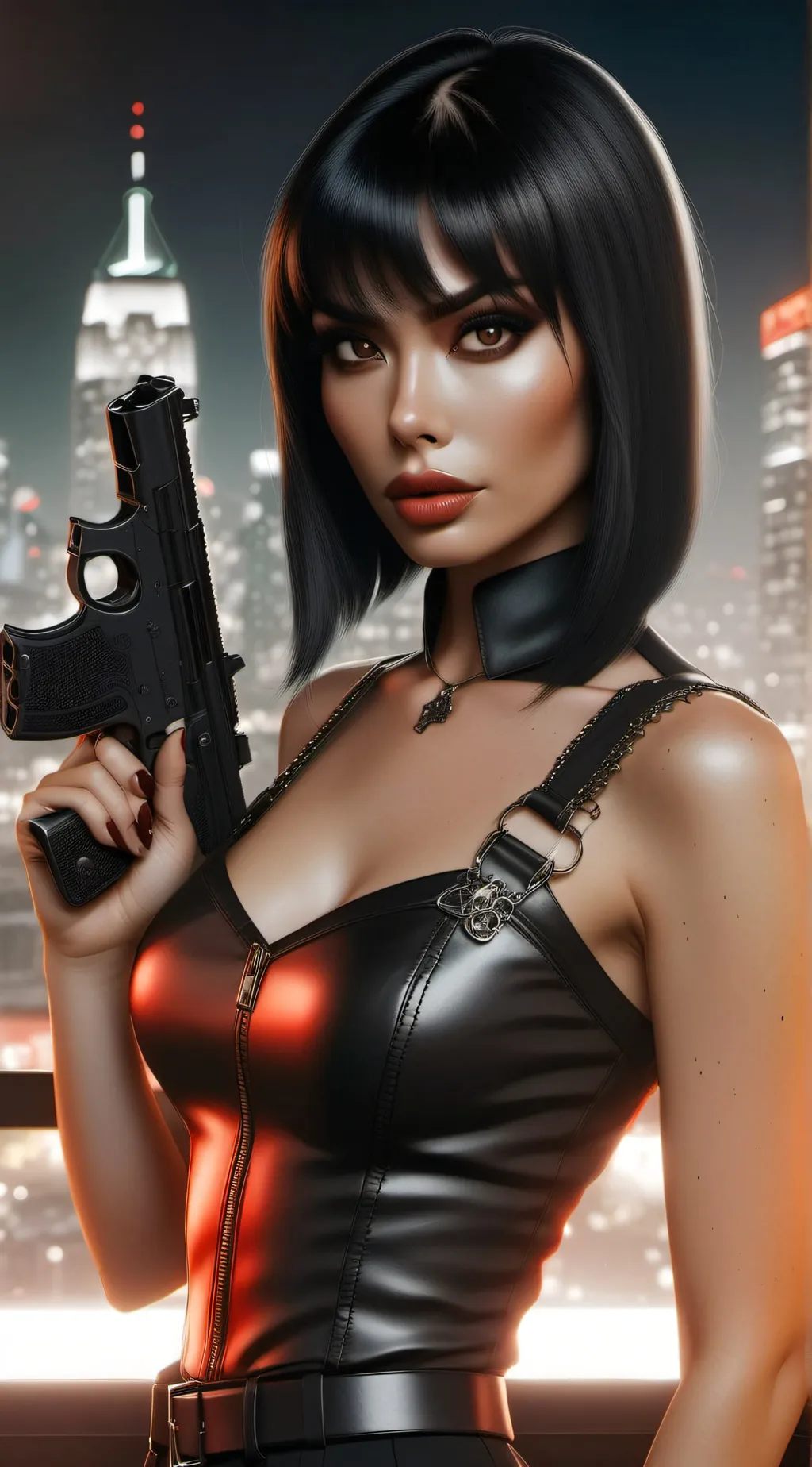 ai character: Lyra (Assassin) background