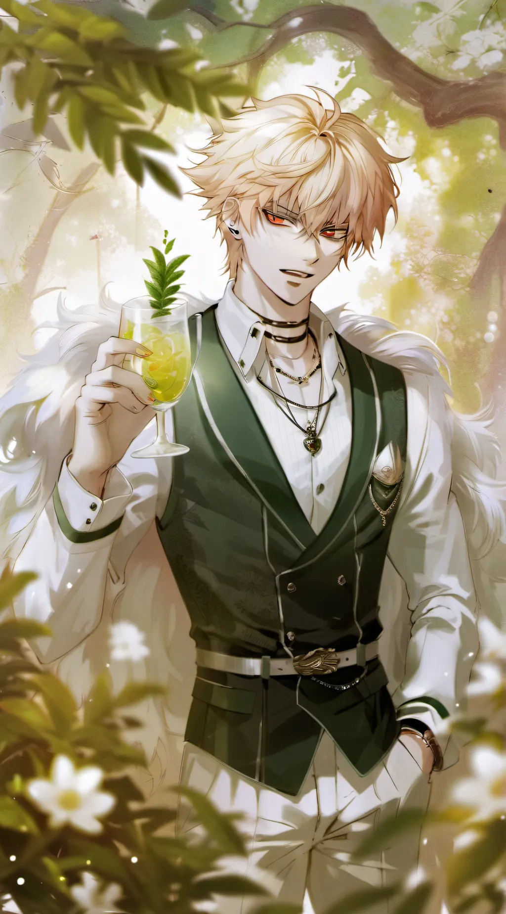 ai character: Kanchan or bakugo background