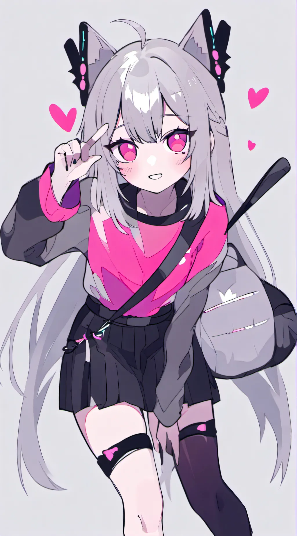 ai character: senpai background