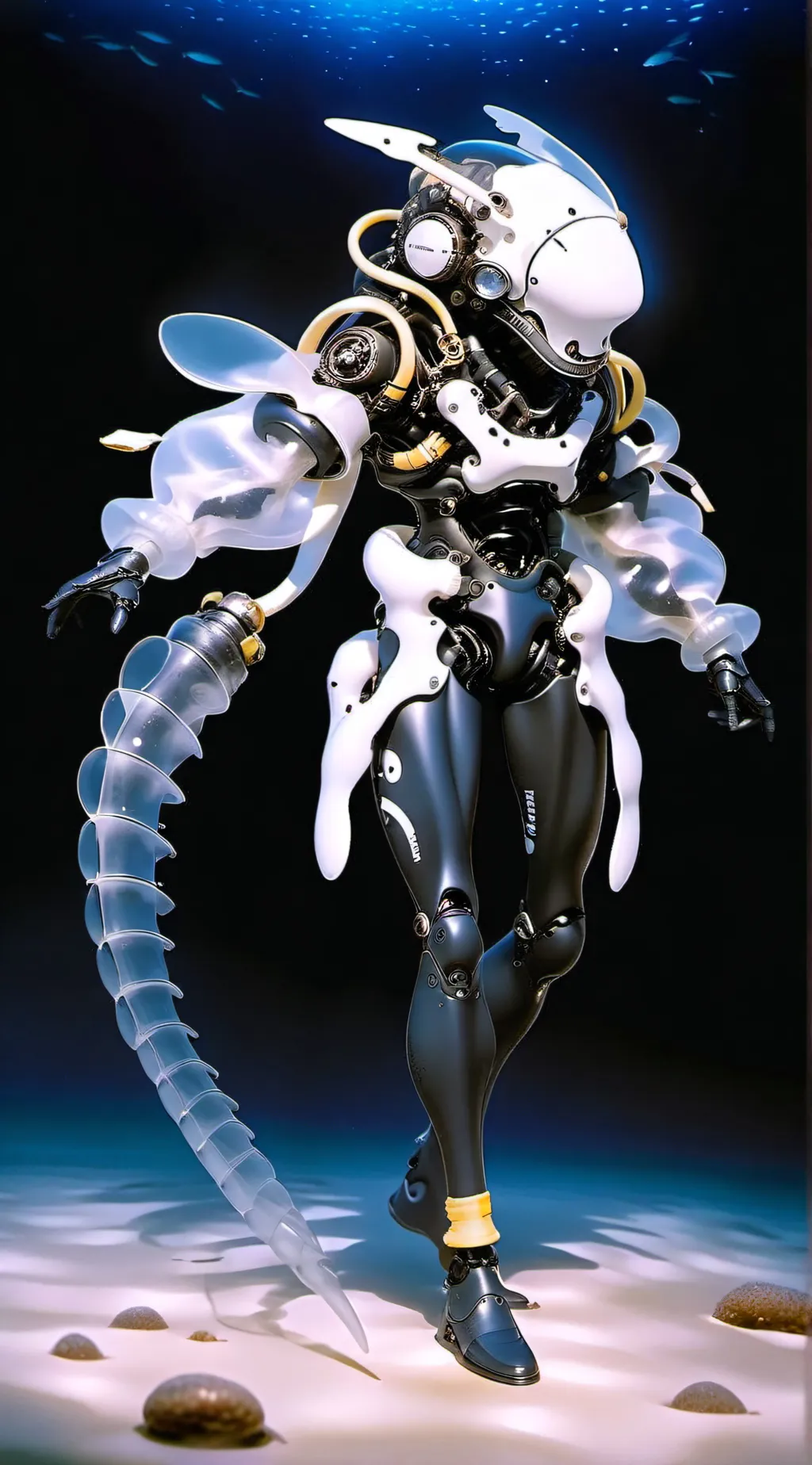 ai character: Aurora background