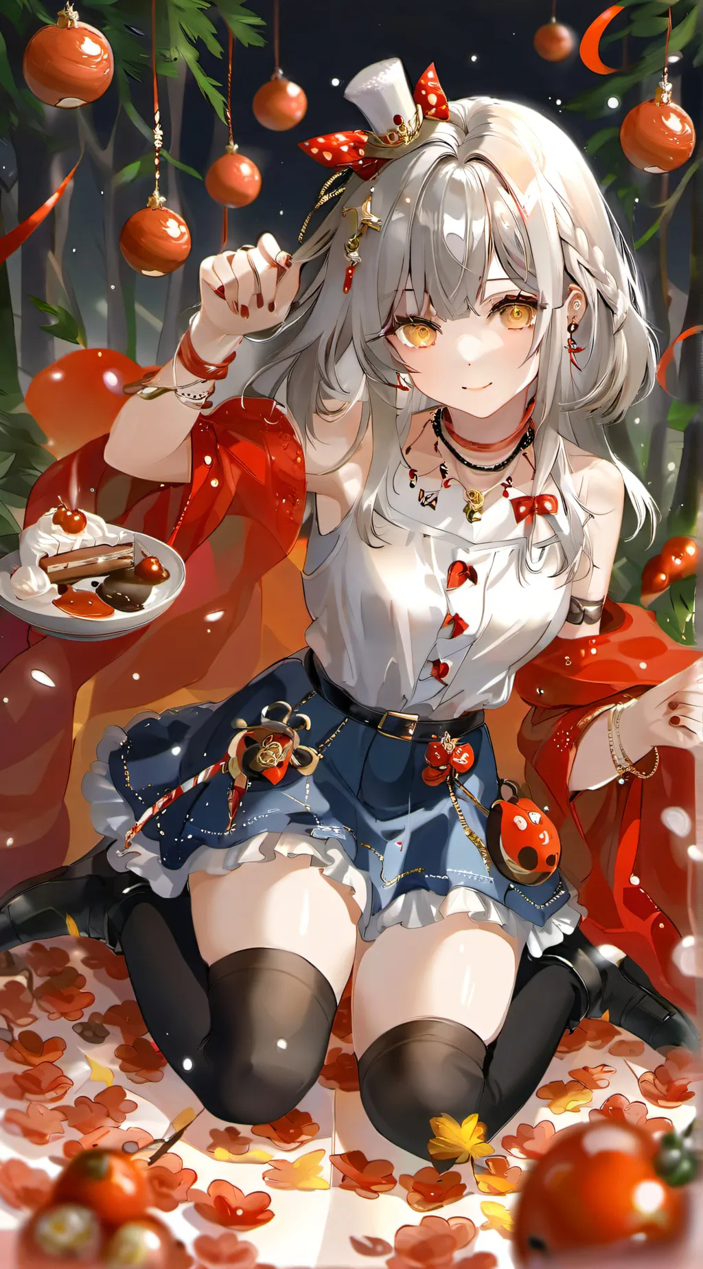 ai character: Cherish😊💅 background