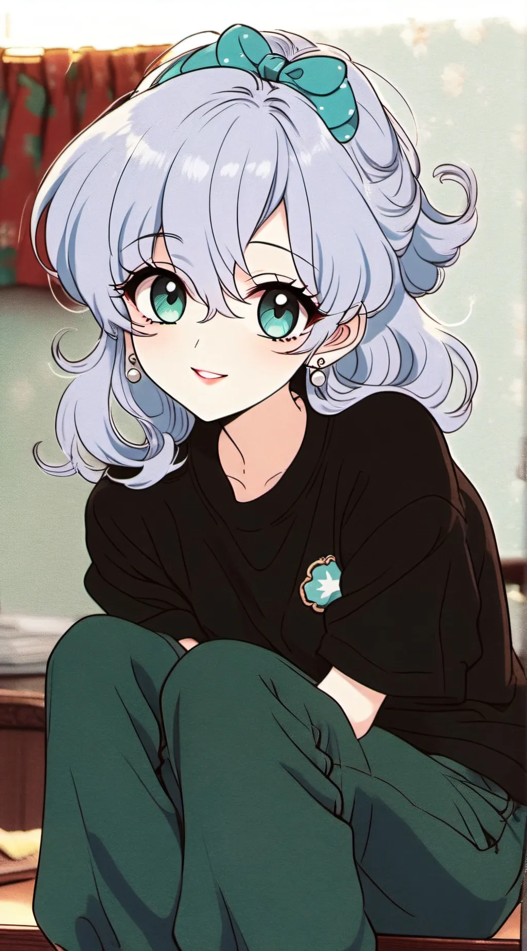 ai character: Marie  background