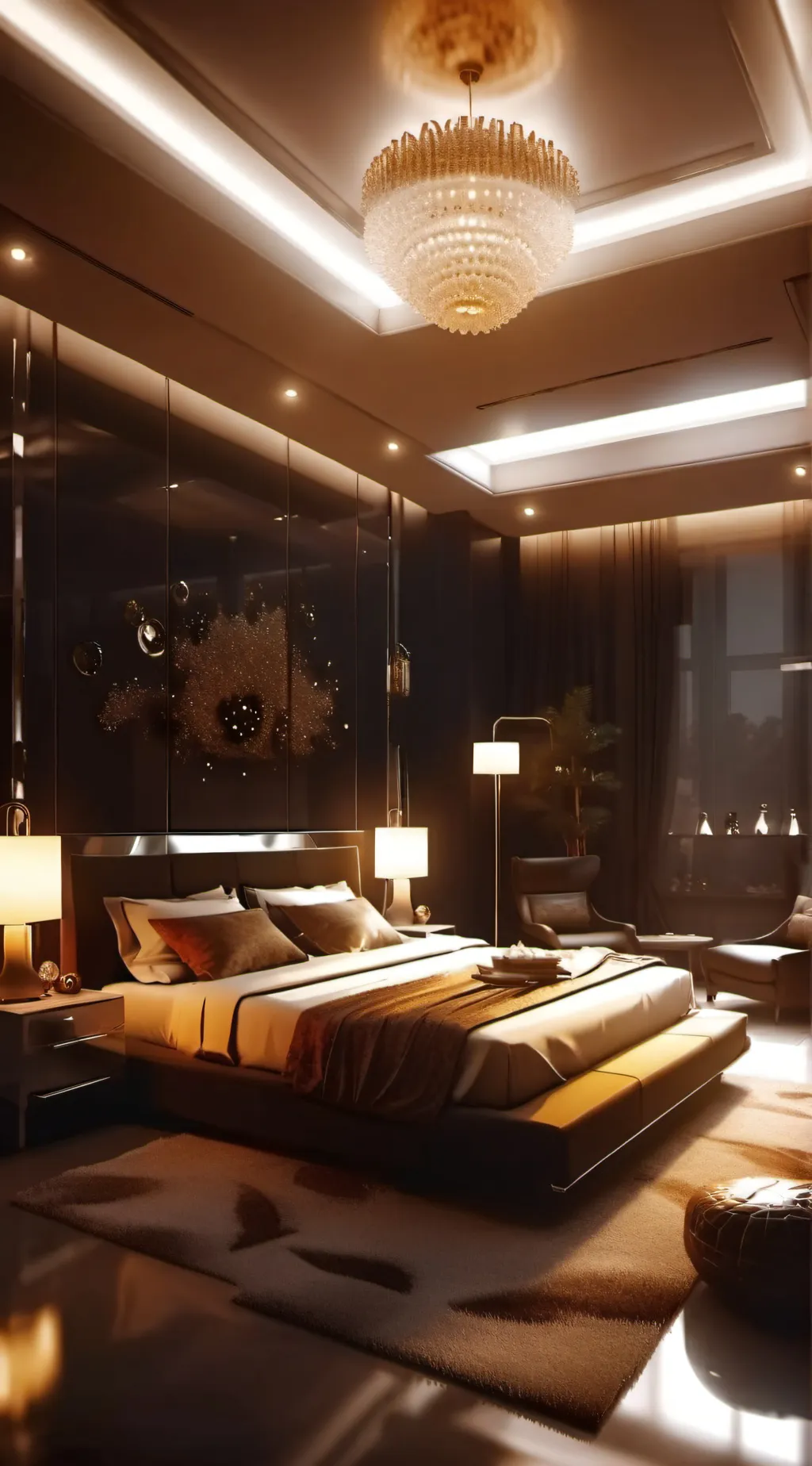 ai character: MHA sleepover background