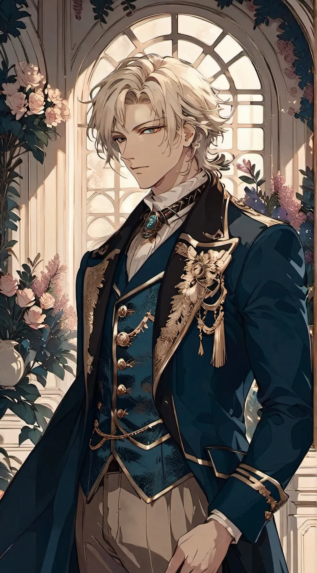 ai character: Ethan  background