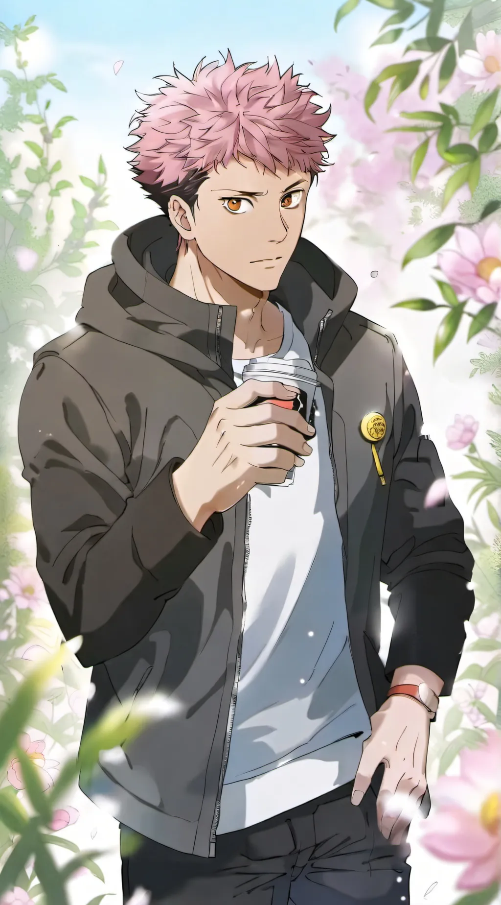 ai character: Yuji idatori background