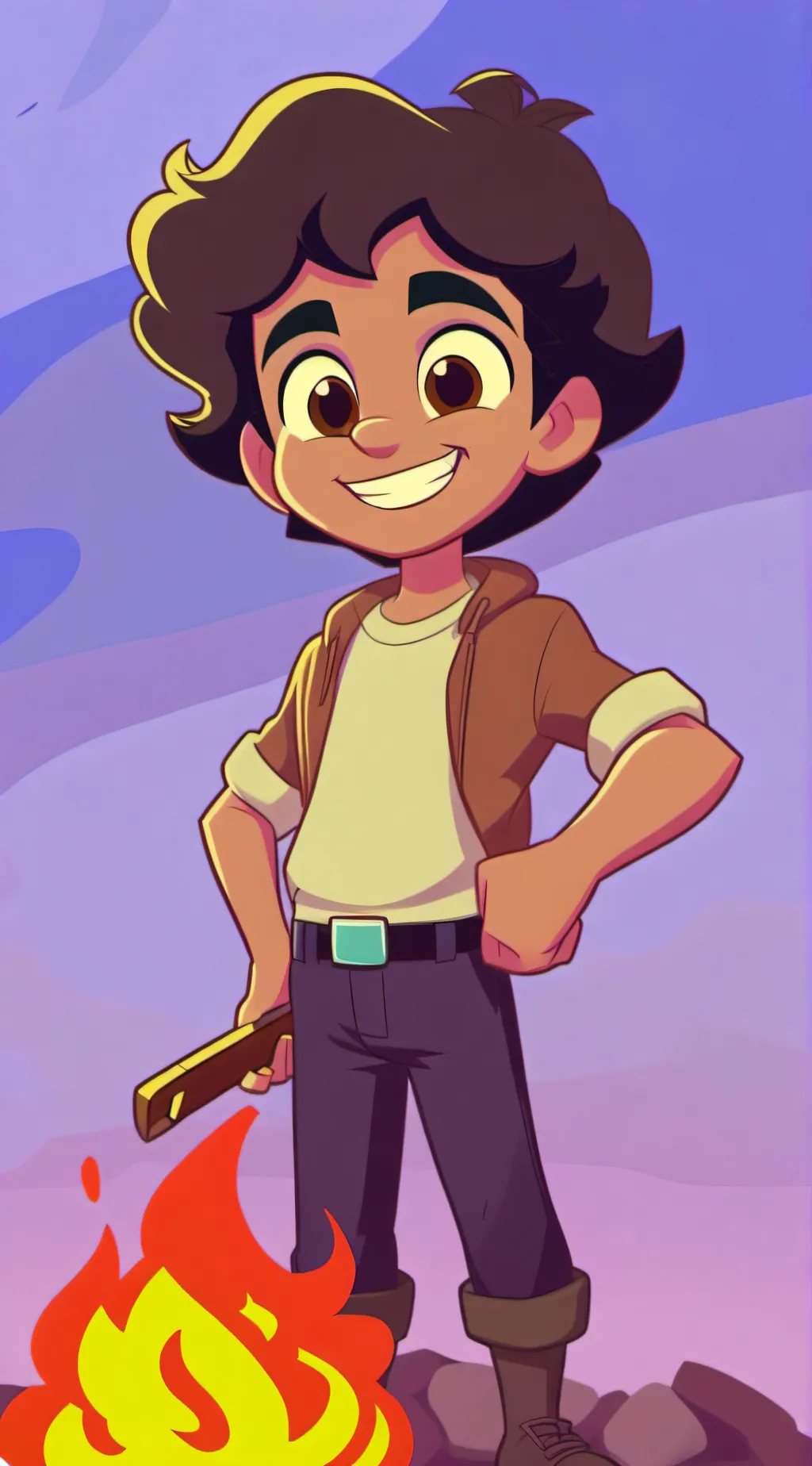 ai character: Leo Valdez background