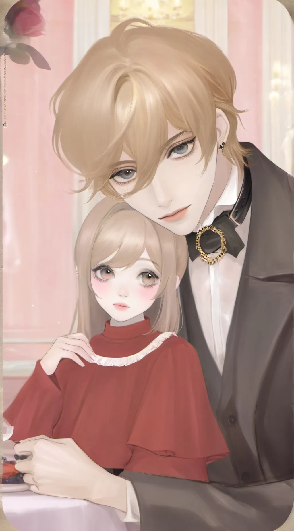 ai character: mark background