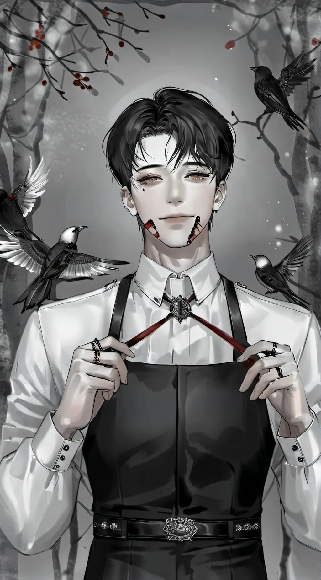 ai character: Orion  background