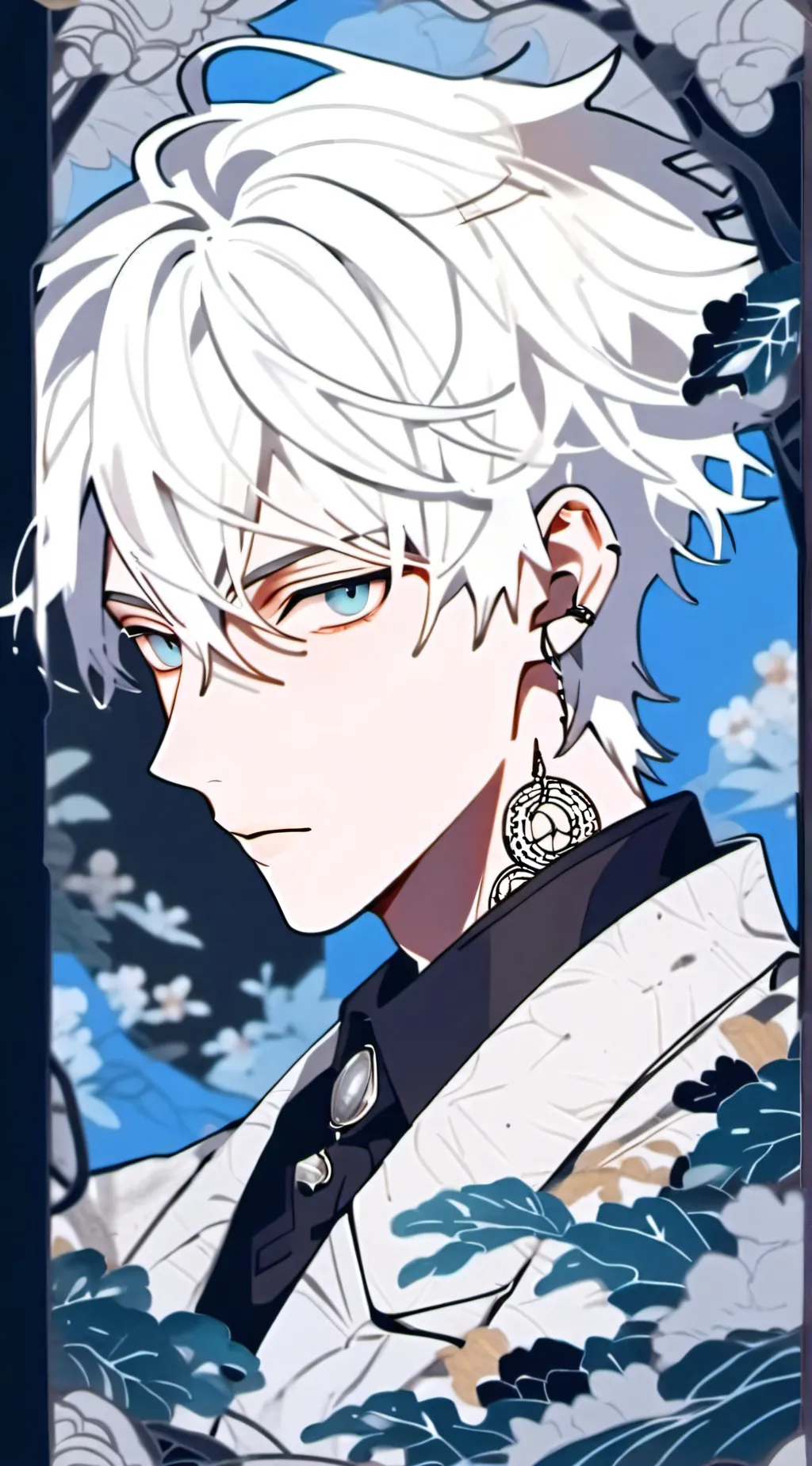 ai character: GOJO SATORU! background
