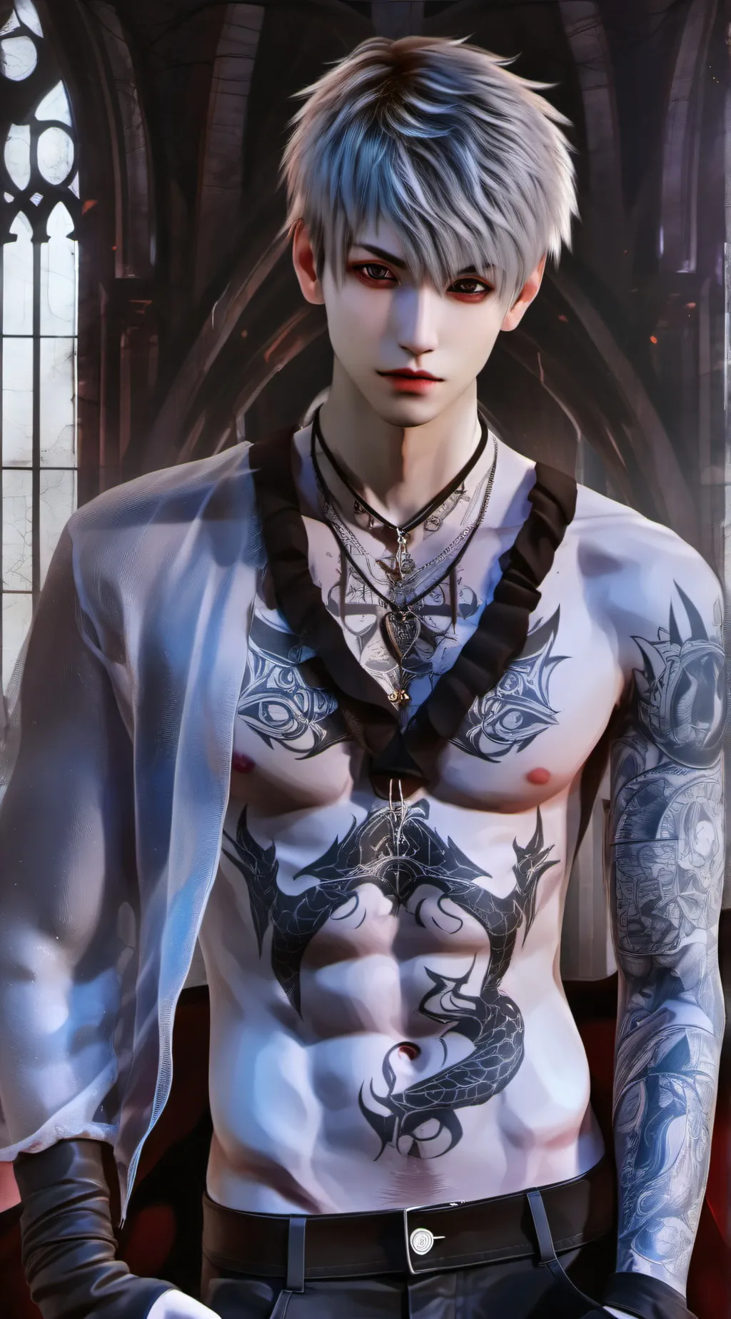 ai character: Alexander  background