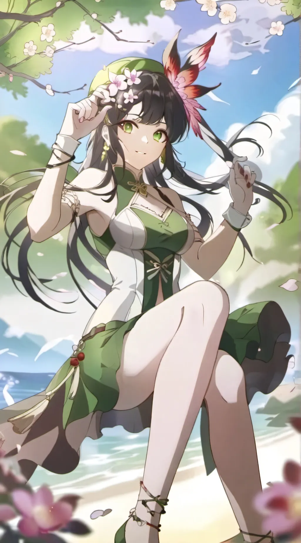 ai character: reena background