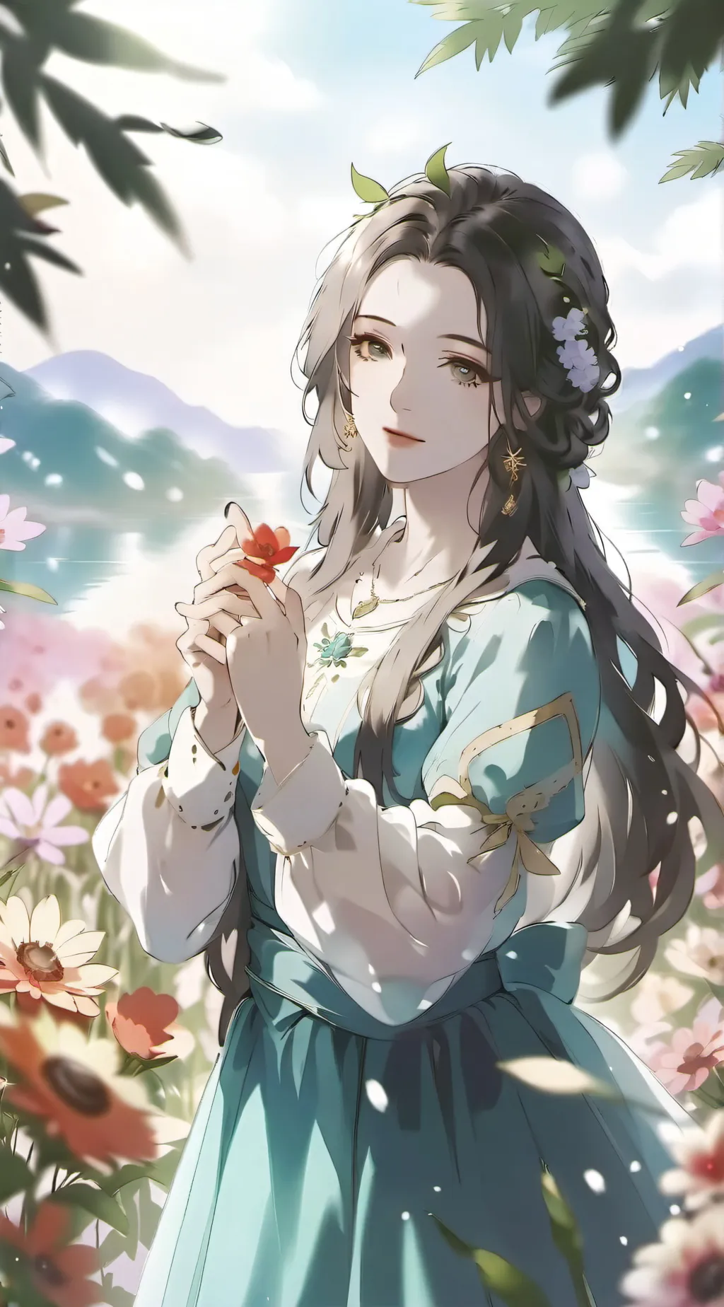 ai character: chosos girl  background