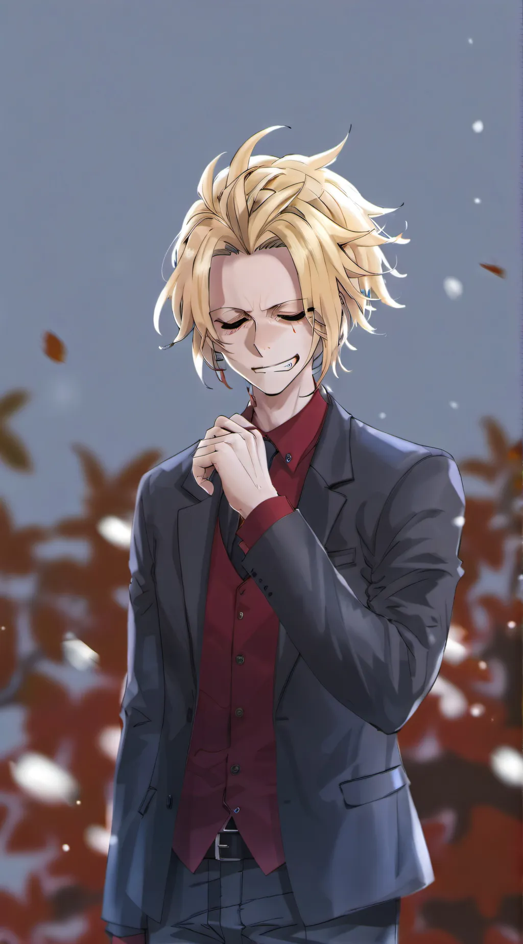 ai character: Allmight background