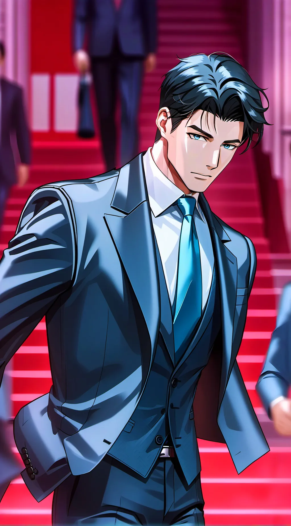 ai character: littlesnowfall background
