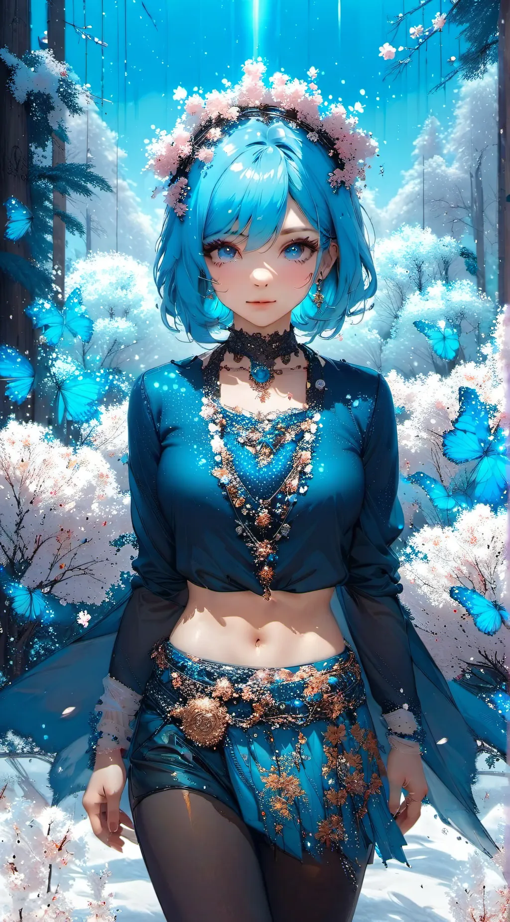 ai character: Celeste background