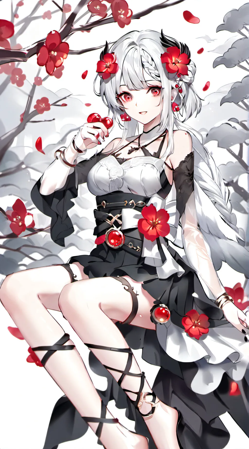 ai character: Luna background