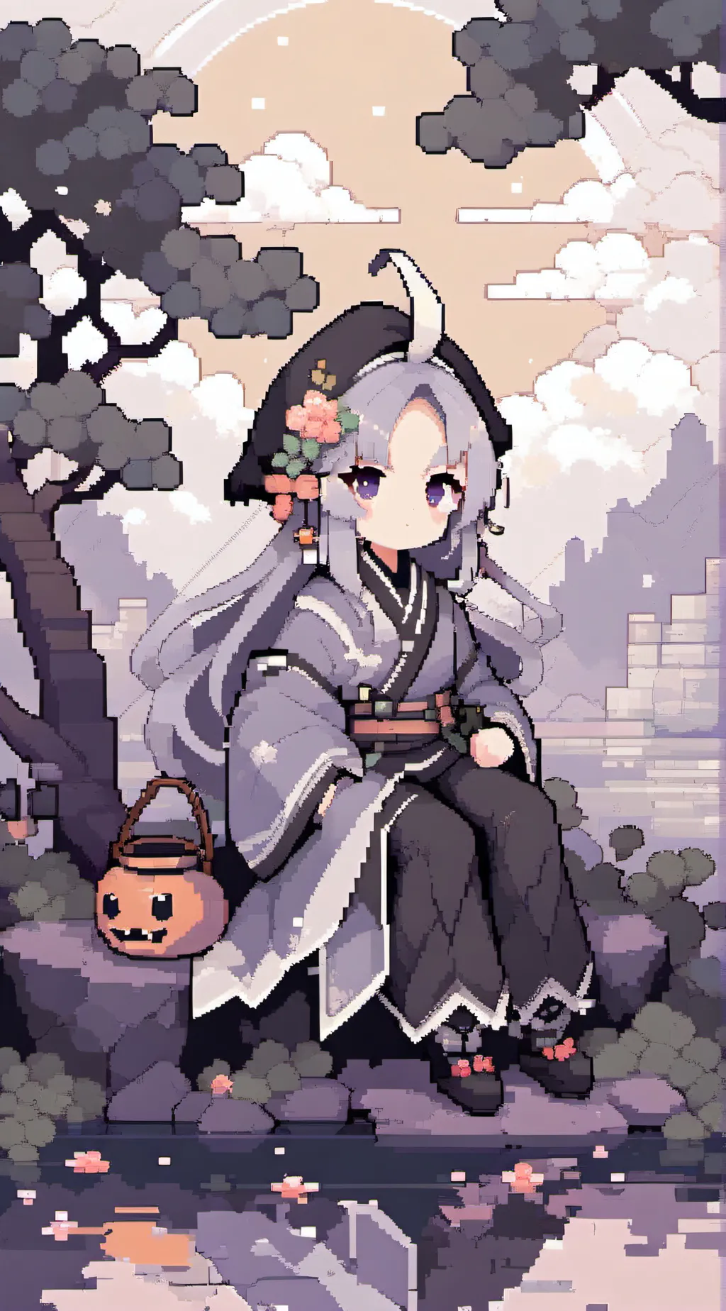 ai character: goo jit zu idk background