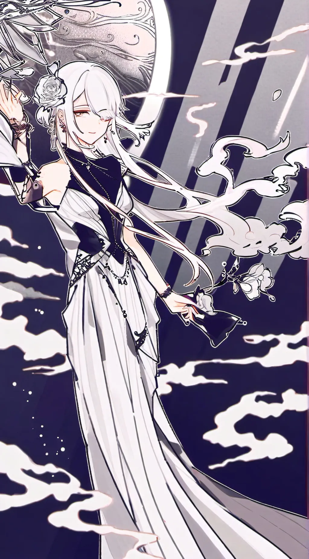ai character: Girly background
