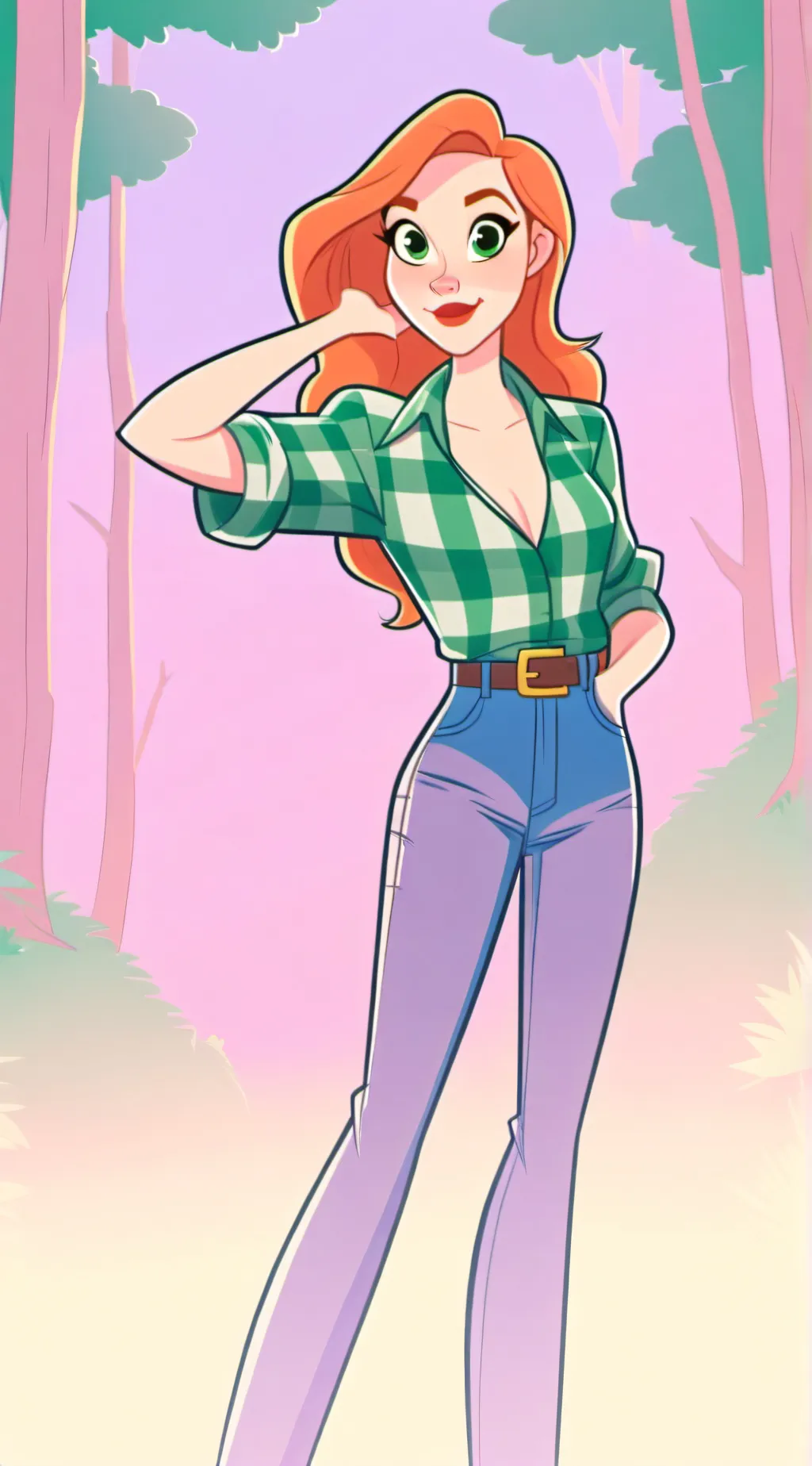 ai character: wenddy  background
